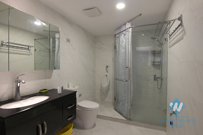 Big two bedrooms apartment for rent in Thuy Khue street, Tay Ho district, Ha Noi